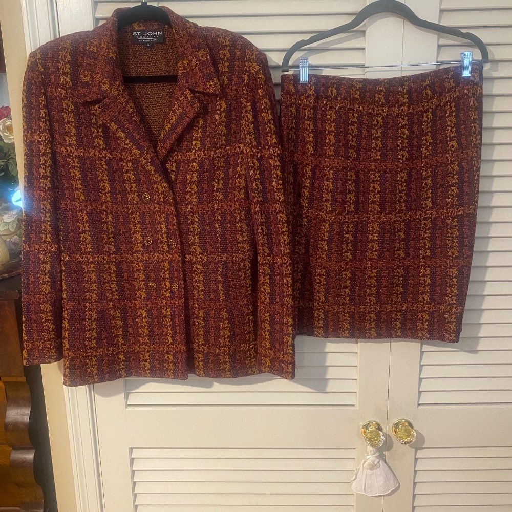 St John Couture - Boucle Jacket & Skirt (12)